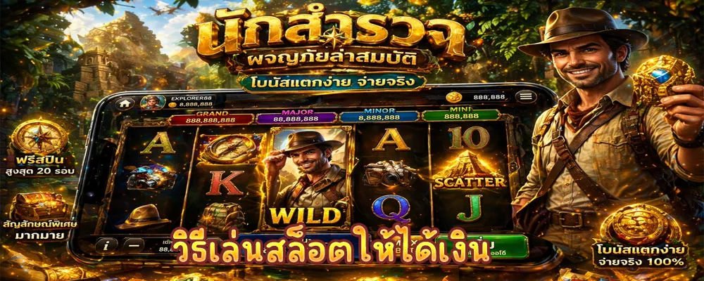 วิธีเล่นสล็อตให้ได้เงิน 